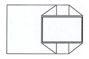 Станок для производства самораскрывающихся крафт-пакетов (с принтером для двухцветной флексопечати)