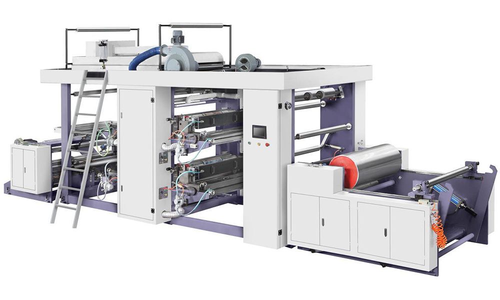 Флексографическая машина для четырехцветной печати